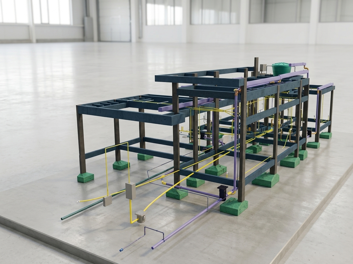 Modelo 3D Engenharia